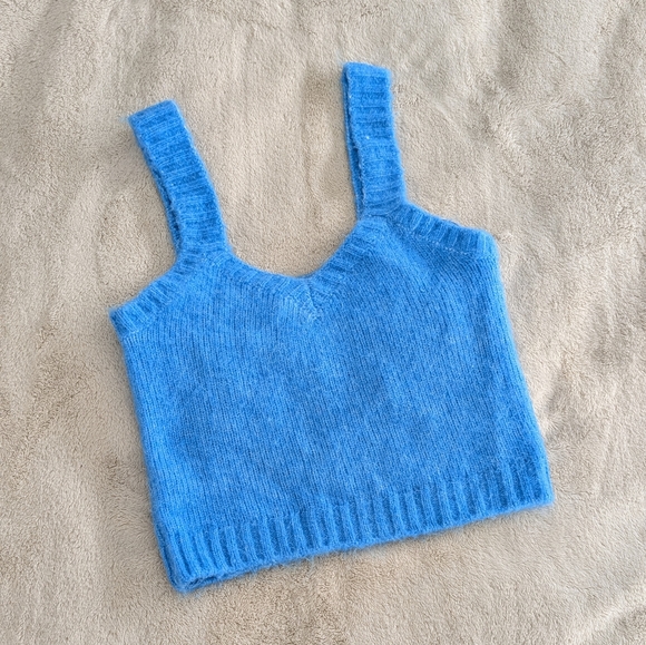 Zara Tops - Zara Vibrant Blue Knit Top, Size S